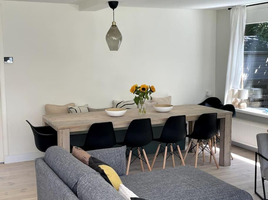 Modern Beach House For 12 Pers! With Jacuzzi Julianadorp Bagian luar foto